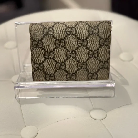 Gucci Supreme GG Cherry Wallet-VGUC - Picture 2 of 12